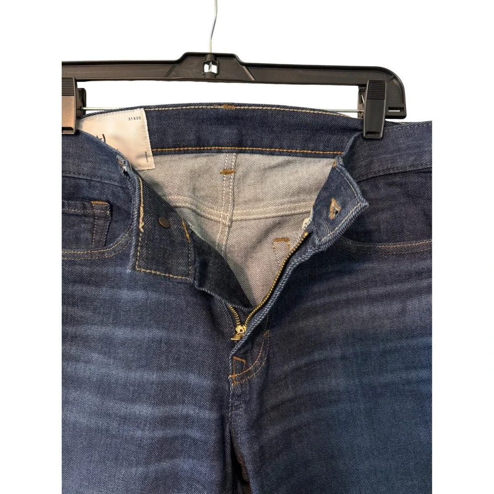 Banana Republic Straight Fit Mens 31x30 Dark Wash‎ Blue Denim Jeans